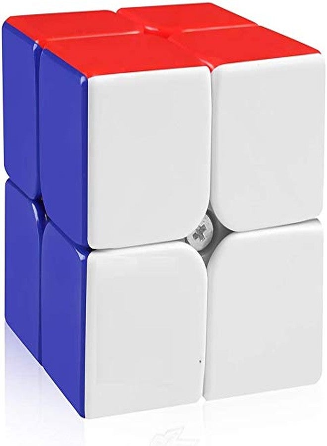 Authfort Cube Combo Set of 2 X 2 & Pyraminx Pyramid Triangle Speed Stickerless Magic Puzzle Cube (2 Pieces) - Image 3